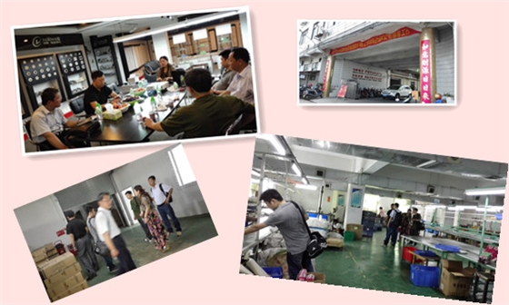 華達公司客戶考察