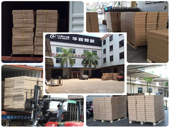 華輝照明-裝車出貨