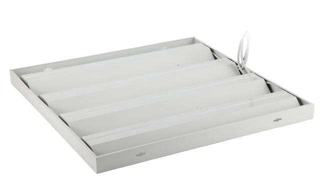 2. 華輝照明占地10多萬平方米,十幾條生產線,年生產上千萬套LED格柵燈盤廠家,產品有T8格柵燈盤,T5格柵燈盤,明裝格柵燈盤,暗裝格柵燈盤。 2. 華輝照明占地10多萬平方米,十幾條生產線,年生產上千萬套LED格柵燈盤廠家,產品有T8格柵燈盤,T5格柵燈盤,明裝格柵燈盤,暗裝格柵燈盤。