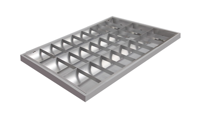 2. 華輝照明占地10多萬平方米,十幾條生產線,年生產上千萬套LED格柵燈盤廠家,產品有T8格柵燈盤,T5格柵燈盤,明裝格柵燈盤,暗裝格柵燈盤。 2. 華輝照明占地10多萬平方米,十幾條生產線,年生產上千萬套LED格柵燈盤廠家,產品有T8格柵燈盤,T5格柵燈盤,明裝格柵燈盤,暗裝格柵燈盤。