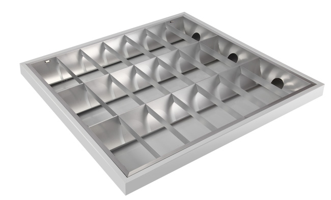 1. 華輝照明專業LED格柵燈盤廠家,產品有T8格柵燈盤,T5格柵燈盤,明裝格柵燈盤,暗裝格柵燈盤,是一家集研發、生產、銷售于一體的綜合性LED室內照明生產服務商。 1. 華輝照明專業LED格柵燈盤廠家,產品有T8格柵燈盤,T5格柵燈盤,明裝格柵燈盤,暗裝格柵燈盤,是一家集研發、生產、銷售于一體的綜合性LED室內照明生產服務商。