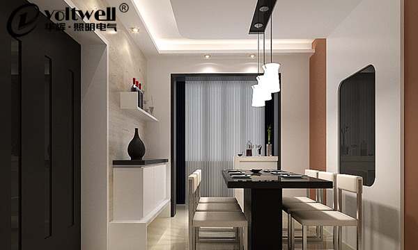 華輝照明溫馨提示餐桌吊燈不協調該怎么解決