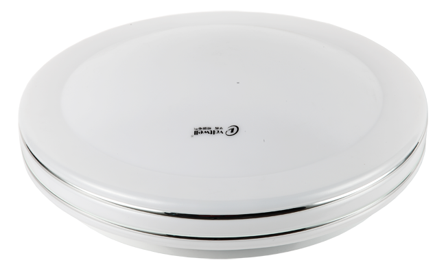 LED 15W 高邊雙線銀吸頂燈 尺寸Φ300x95mm 3000K/6400K LED 15W 高邊雙線銀吸頂燈 尺寸Φ300x95mm 3000K/6400K